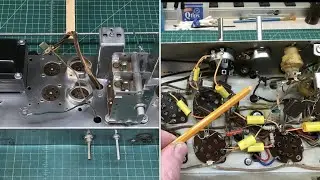 Knight 98AE-184K -  Restoration Slideshow Update (Rust Removal, Recapping, Tuning Condenser, etc.)