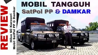 Explorasi Mobil Satpol PP dan Damkar dari Hilux Single Cabin Toyota Indonesia