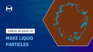 #C4DQuickTip 193: Make Liquid Particles in Cinema 4D