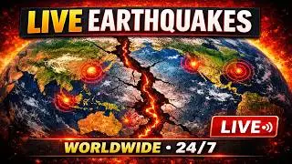 Live Earthquake Monitoring / Live Earthquake  Map (Worldwide) | Real-Time Global Quakes & Alerts