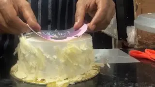 White forest photo, Cake | how to make half KG photo, Cake | eggless whipped cream cake #Viral