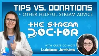 Tips vs. Donations | Stream Doctor - Stream Reviews & Advice // Co-Host: Lulaboo
