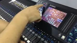 Tutorial Yamaha LS9 - Como enviar um canal para um auxiliar