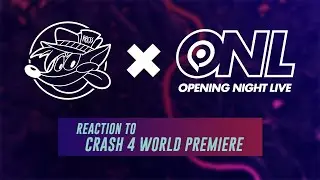 Live Reaction to Crash 4 World Premiere at Gamescom Opening Night Live (Flashback Levels)