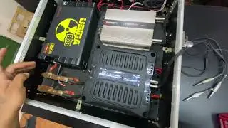 Som profissional com módulos automotivo 