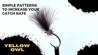Tying a Yellow Owl Dry Fly - Stillwater Fly Fishing