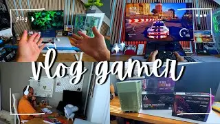 Rotina de um GAMER CLT que MORA Fora do Brasil + Super Unboxing