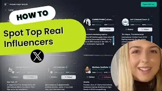 See Top Real Influencers to Your Followers on X/Twitter