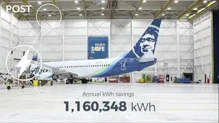 Alaska Airlines SEA-TAC Hangar | LED Lighting Upgrade