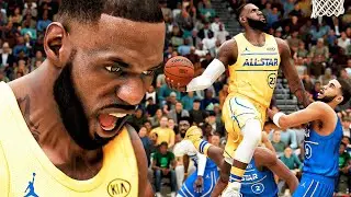 ALL-STAR TEAM UP TRIPLE-DOUBLE With LEBRON JAMES! NBA 2k21 Gameplay
