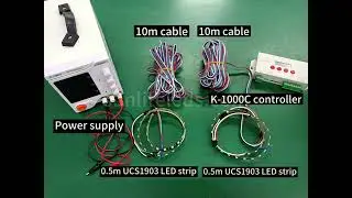 UCS1903 LED Strip 20 Meters Without Weakening Signal
