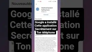 Google a fait &ccedil;a sur ton t&eacute;l&eacute;phone&hellip; 😳 #android #shorts #astuce #androidsystem