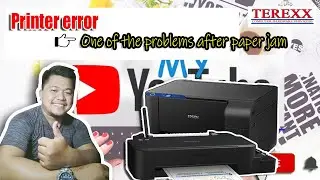 Fatal error epson printer after Paper jam