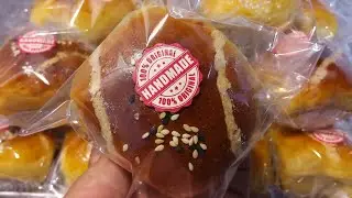 Resep Roti kelapa Mentega Isian Snack Box || 40 pcs cocktail Buns