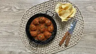 ALBÓNDIGAS EN SALSA DE VERDURAS 🤤 ¡La RECETA más fácil! CrockPot u OLLA LENTA