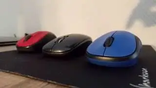 Logitech M220 silent mouse click test