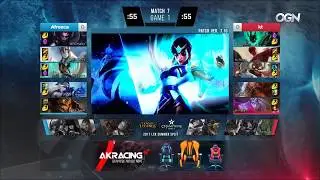[03.06.2017] AFS vs KT [LCK Summer 2017] Highlights Game 1