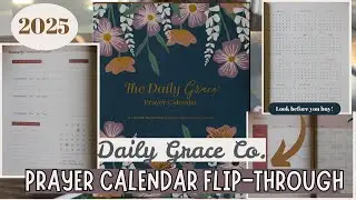 The Daily Grace Co Prayer Calendar 2025 Flip-Through | Must-Have Faith Tool
