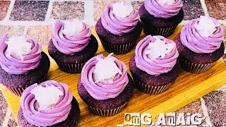 Asian Sweet Treats: UBE CUPCAKE