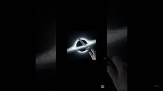 ASMR | Cutting a Black Hole!? 🌑✂️ Cosmic Slices! #ASMRcut #BlackHoleASMR