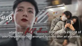 When u fell down from stairs infront of ur Dangerously cold arranged husband after argument #10 jkff