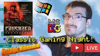 CLASSIC GAMING NIGHT! - Crusader: NO REMORSE (1995) [PC/DOS] - Day 2