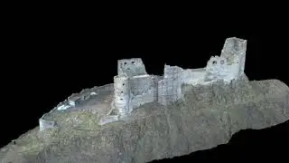 3D model Hrad Revi&scaron;te 26.12.2020