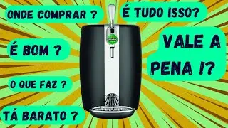 Chopeira El&eacute;trica KRUPS Beertender 5L B101, Compat&iacute;vel com Barril Heineken - VALE A PENA COMPRAR ?