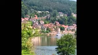 Das hessische Neckartal / The romantic medieval city of Hirschhorn and the Hessian Neckar valley