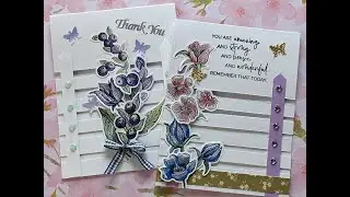 My new love: Trellis Cards