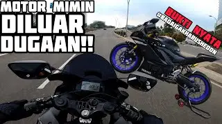 TEST RIDE HASIL MODIFIKASI NEW R25 MIMIN!