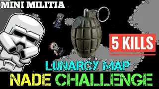 ONLY GRENADE CHALLENGE IN MINI MILITIA || 5+ KILLS |Mini Militia Challenges #7 | VISU Gamer