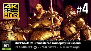 Dark Souls Re-Remastered + Dificultad (MOD Septiembre 2025) - JUEGO COMPLETO (4K 60 FPS)