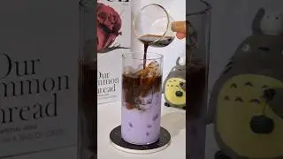 Taro Coffee Latte #shorts