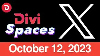 Divi Spaces! Divi off the cuff