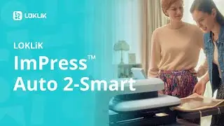 Introducing LOKLiK ImPress Auto 2-Smart - large automatic heat press