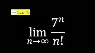 (Squeeze Thrm)  Limit  n goes to Infinity 7^n /n!