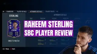 RAHEEM STERLING OTW SBC PLAYER REVIEW | IS HE WORTH IT? #STERLINGSBC #STERLINGOTW #ISHEWORTHIT#FUT23