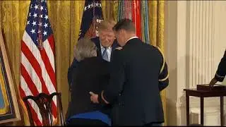 President Trump Tells EMOTIONAL Story as He Awards WW II HERO Garlin Murl Conner Medal of Honor
