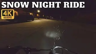 SNOW NIGHT RIDE | 4K