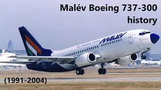 Malév Boeing 737-300 history (1991-2004)
