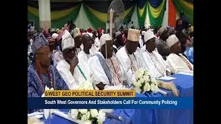 SOUTH-WEST GEO POLITICAL SECURITY SUMMIT IN IBADAN