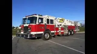 2001 KME 95' Mid Mount Ladder Tower For Sale