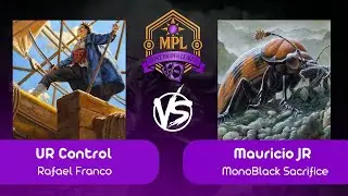 [Pauper na Mont] UR Control VS MonoBlack Sacrifice (R 01 - 12/08/2025)