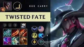 Twisted Fate ADC vs Kog'Maw - NA Diamond Patch 26.01