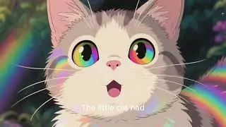 The Brave little cat , Fun English Story for Kids