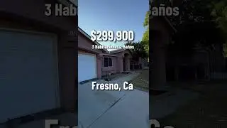 $299,900 CASA DE 3 HABITACIONES 2 BA&Ntilde;OS Fresno, CA  #realestate #california #fresno  #home #parati