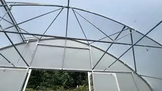 EnviroPro Single Span Commercial Polytunnel Walkaround | Northern Polytunnels