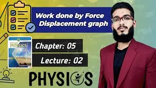 Work done by Constant Force-Displacement graph | Class 11 Chapter 5 | Lecture 2 Physics Sindh board