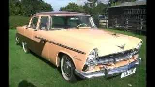 NICE DAY - GET THE 1955 PLYMOUTH OUT !